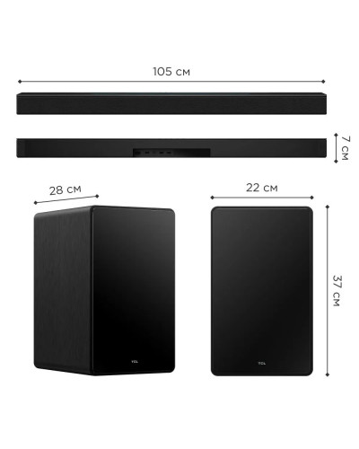 Саундбар TCL Q85H (7.1.4)